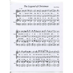 awaysheetmusic digital Holiday Children's Choir Sheet Music: The Legend of Christmas