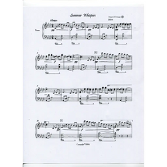 awaysheetmusic digital Piano sheet music: Summer whispers