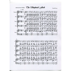 awaysheetmusic digital Christmas sheet music: choir with piano: Shepherds' Carol