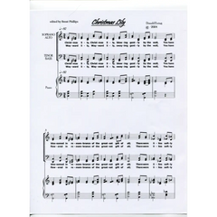 awaysheetmusic digital Christmas sheet music: two choir voice with piano: Christmas Lily