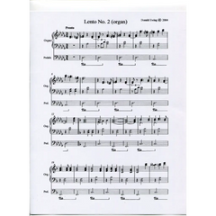 awaysheetmusic digital Organ sheet music: Lento No. 2