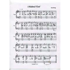 awaysheetmusic digital Piano sheet music: Medieval Carol