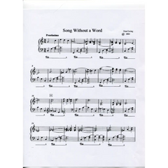 awaysheetmusic digital Piano Sheet Music: Song Without a Word